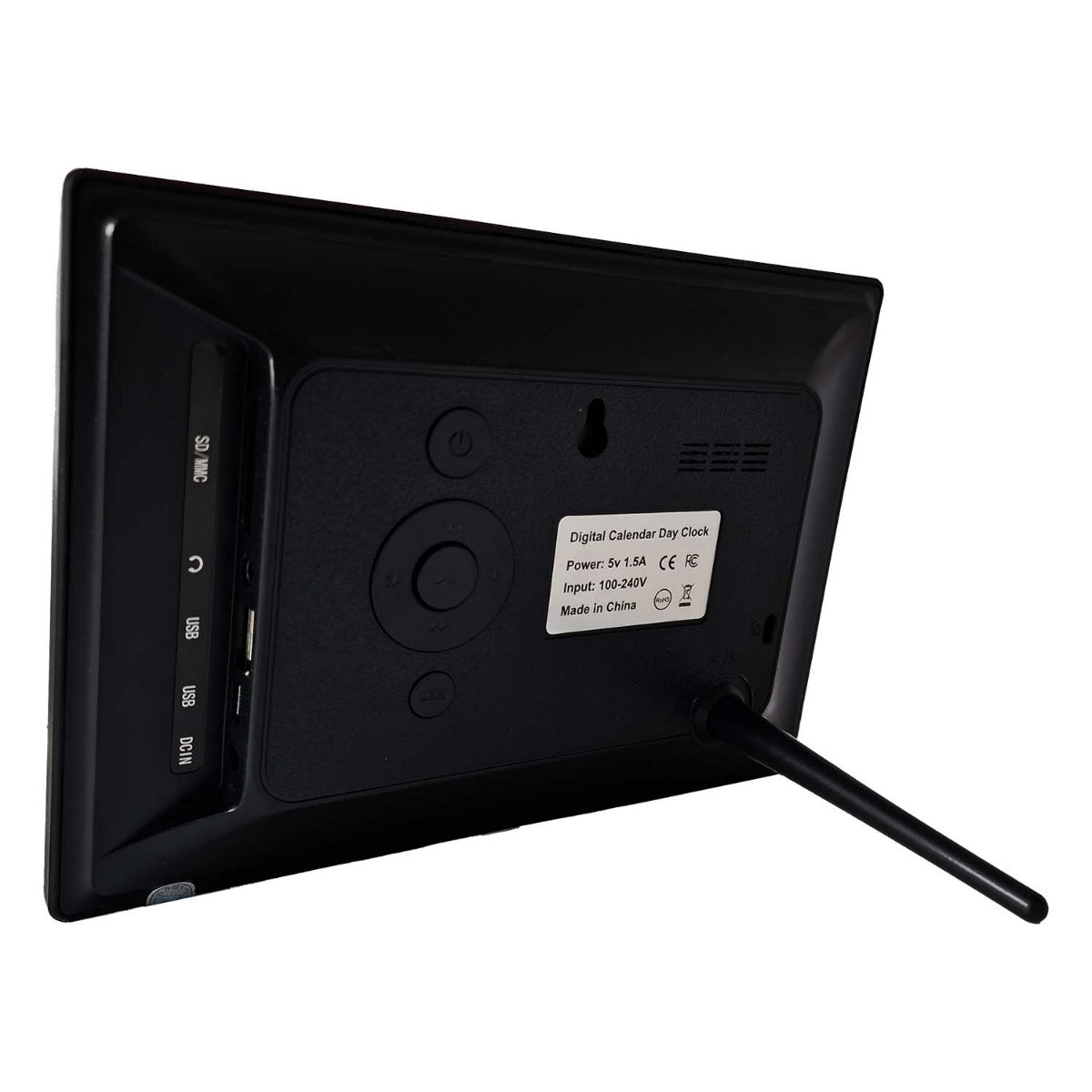 Dementia Clock with Medication Alarms & Selectable Analogue/Digital Displays (7 inch)