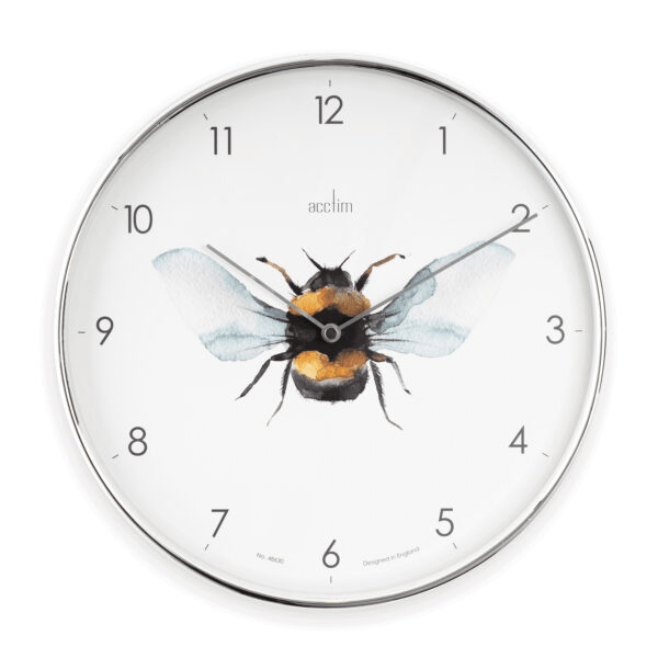 Society Bee Wall Clock 30cm - TickTockClocks