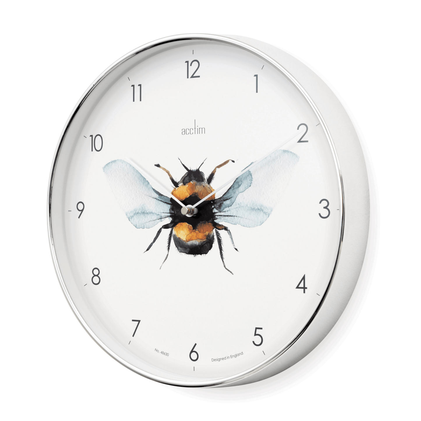 Society Bee Wall Clock 30cm - TickTockClocks