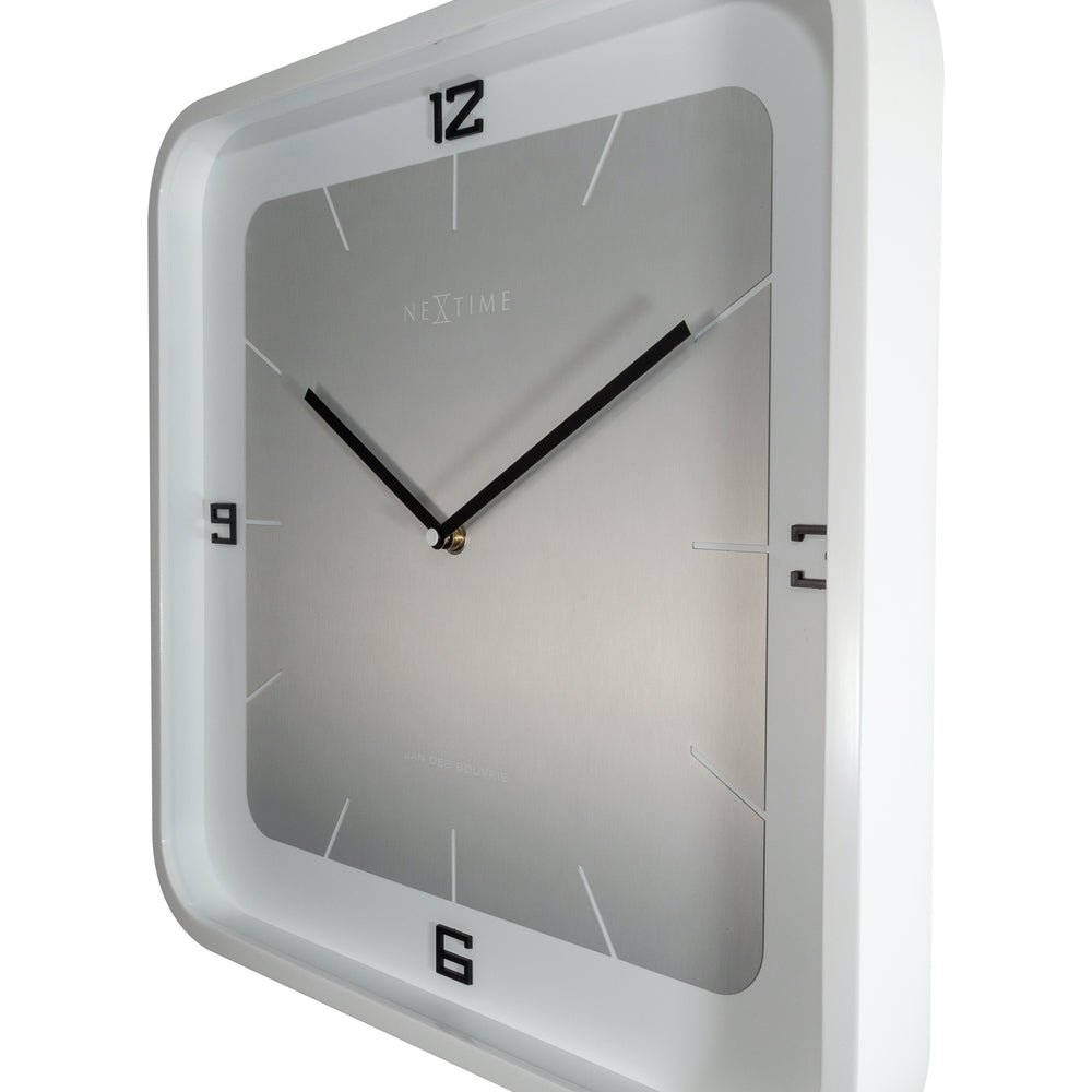 Square Wall Wall Clock 40cm - TickTockClocks
