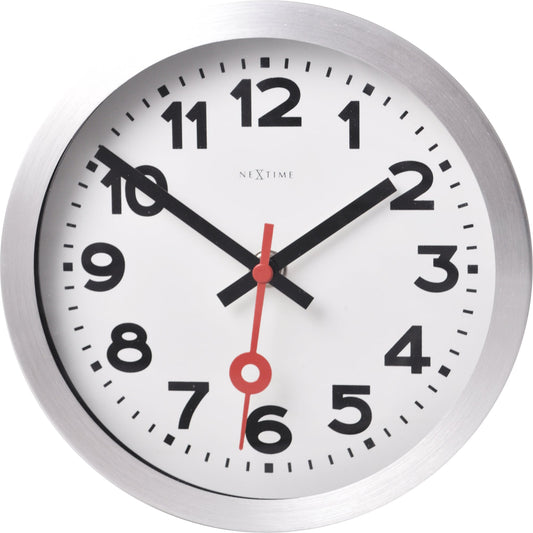 Station Numbers Wall Clock 19cm - TickTockClocks