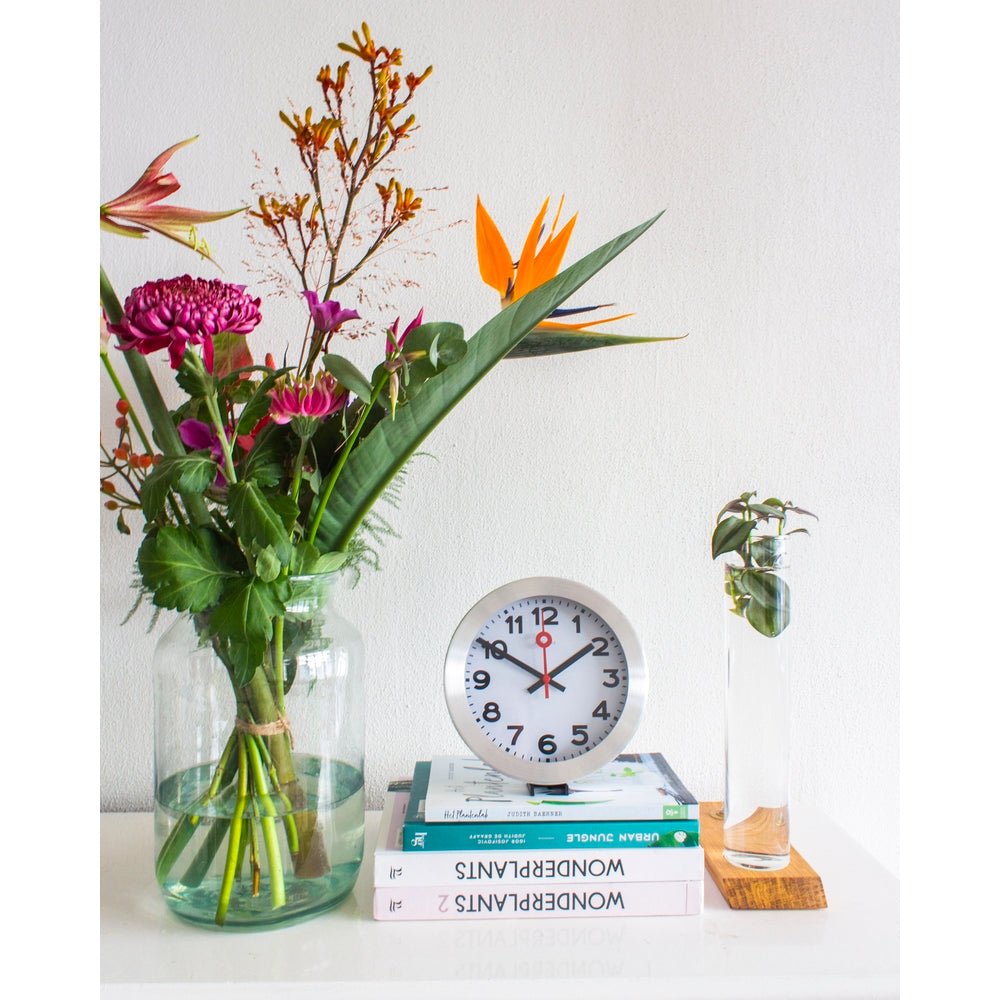 Station Numbers Wall Clock 19cm - TickTockClocks