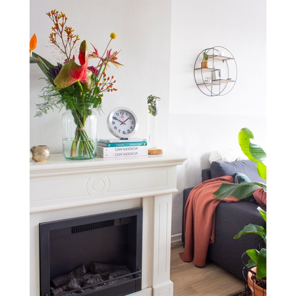 Station Numbers Wall Clock 19cm - TickTockClocks