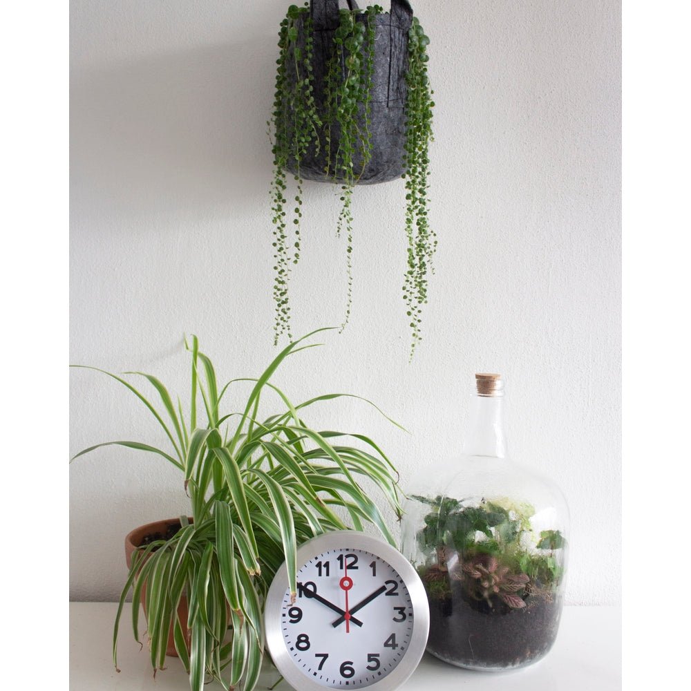 Station Numbers Wall Clock 19cm - TickTockClocks
