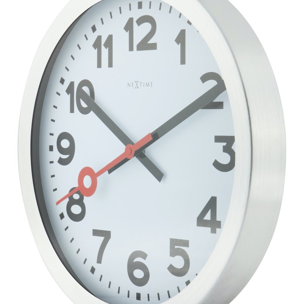 Station Numbers Wall Clock 19cm - TickTockClocks