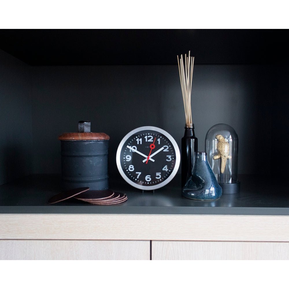 Station Numbers Wall Clock 19cm - TickTockClocks