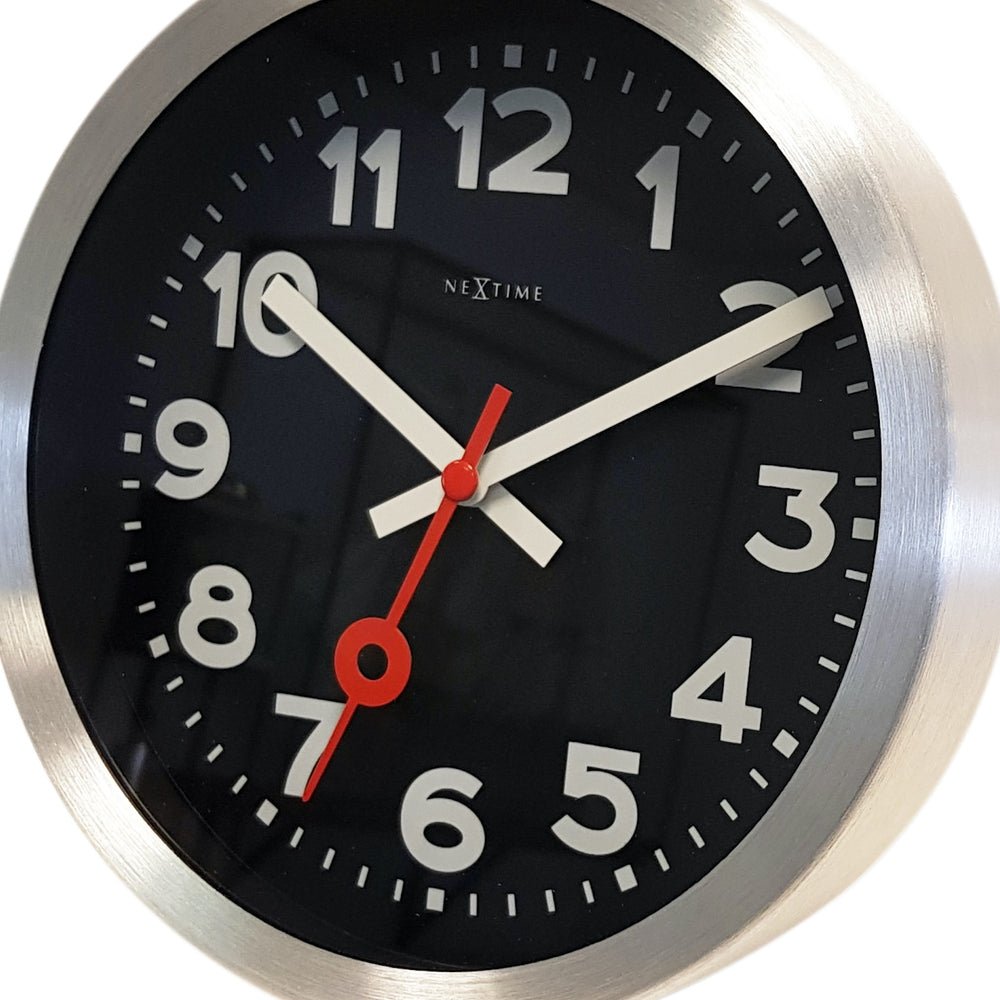 Station Numbers Wall Clock 19cm - TickTockClocks
