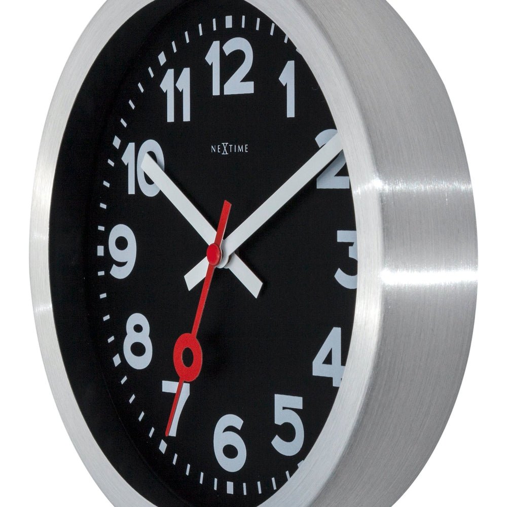 Station Numbers Wall Clock 19cm - TickTockClocks