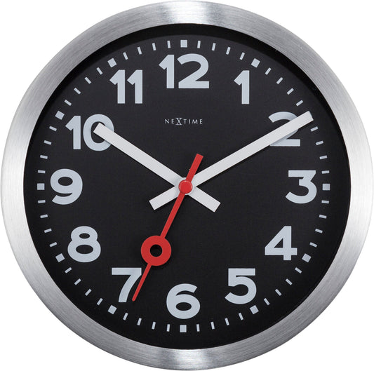 Station Numbers Wall Clock 19cm - TickTockClocks