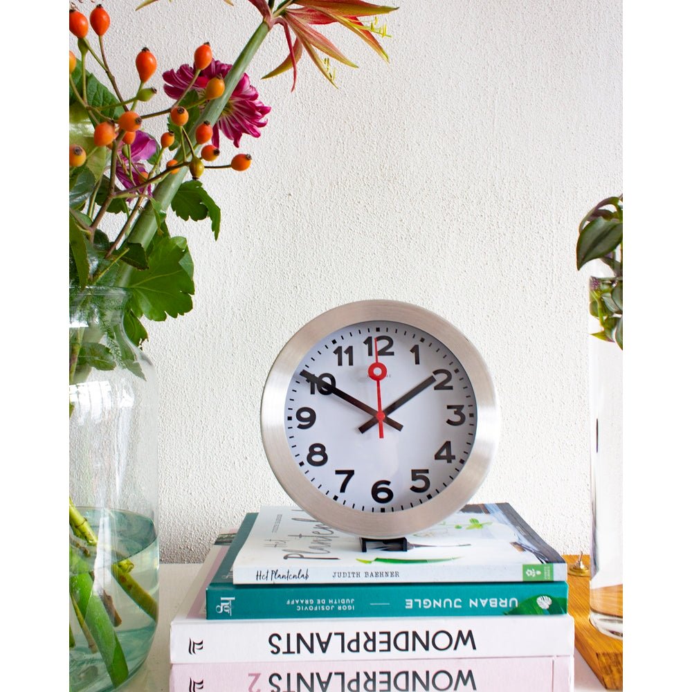 Station Numbers Wall Clock 19cm - TickTockClocks