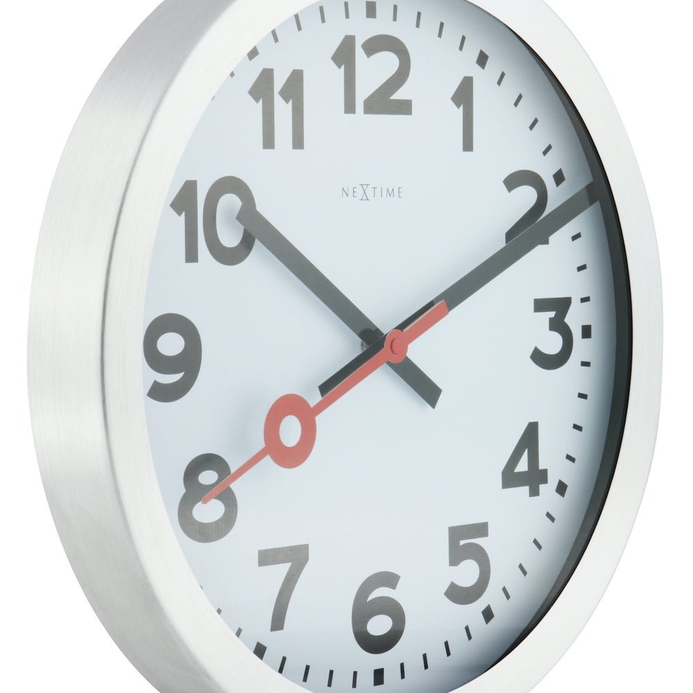 Station Numbers Wall Clock 34cm - TickTockClocks