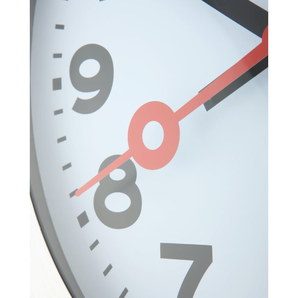 Station Numbers Wall Clock 34cm - TickTockClocks