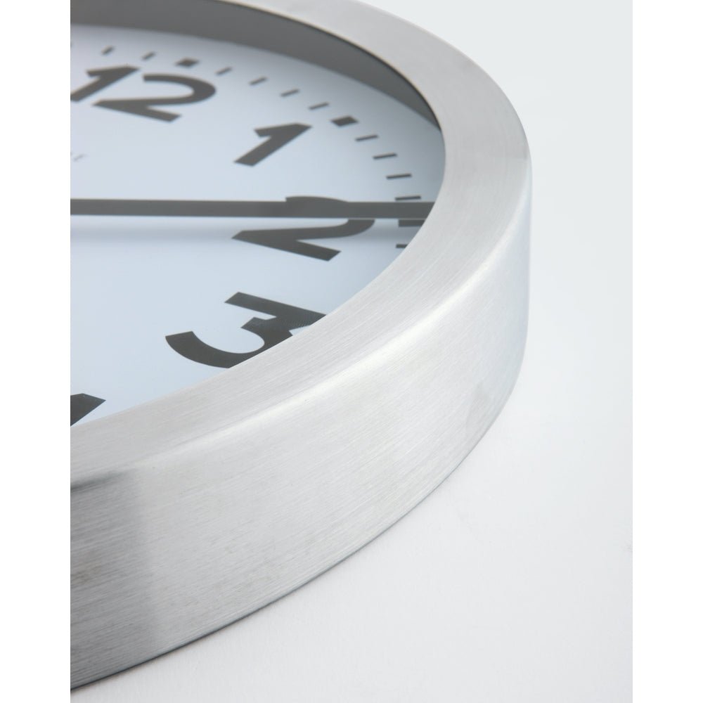 Station Numbers Wall Clock 34cm - TickTockClocks