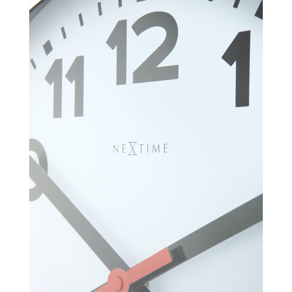 Station Numbers Wall Clock 34cm - TickTockClocks