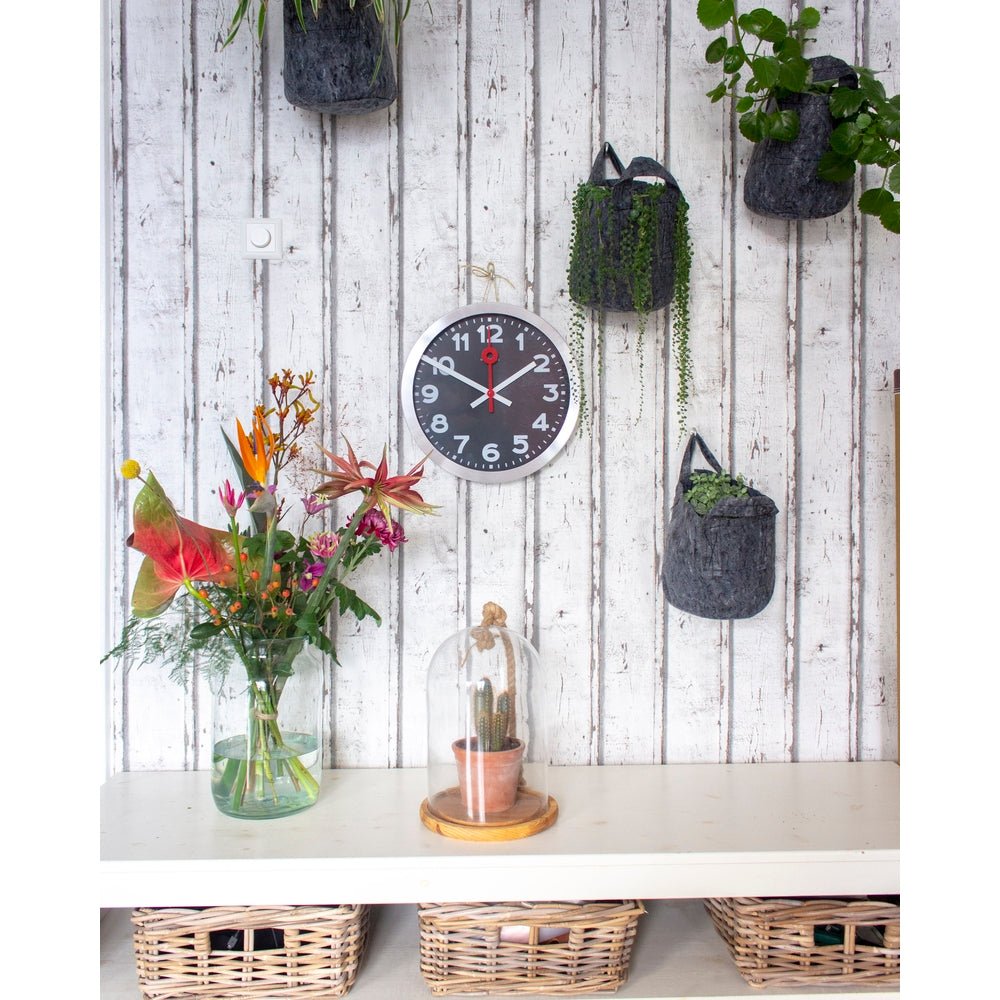 Station Numbers Wall Clock 35cm - TickTockClocks