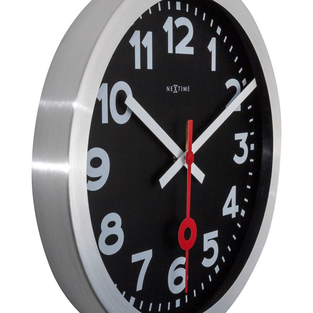 Station Numbers Wall Clock 35cm - TickTockClocks