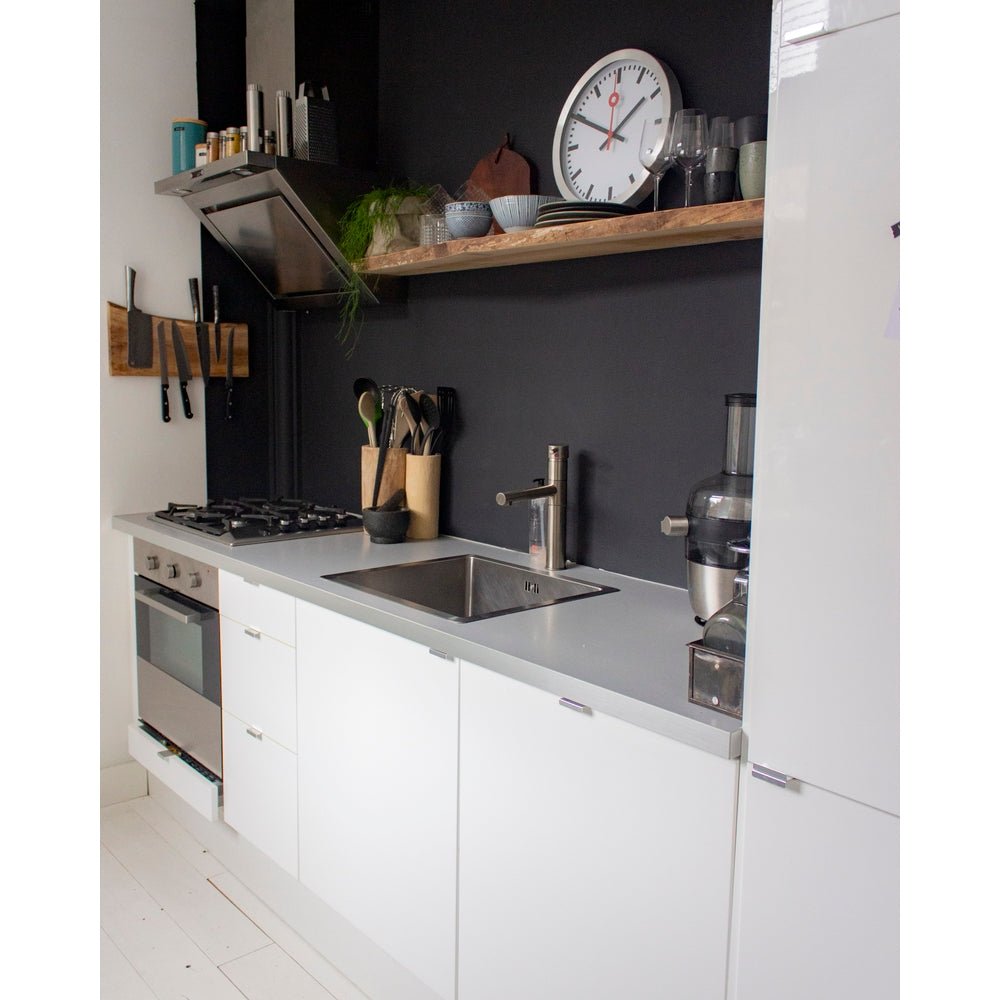 Station Stripe Wall Clock 34cm - TickTockClocks