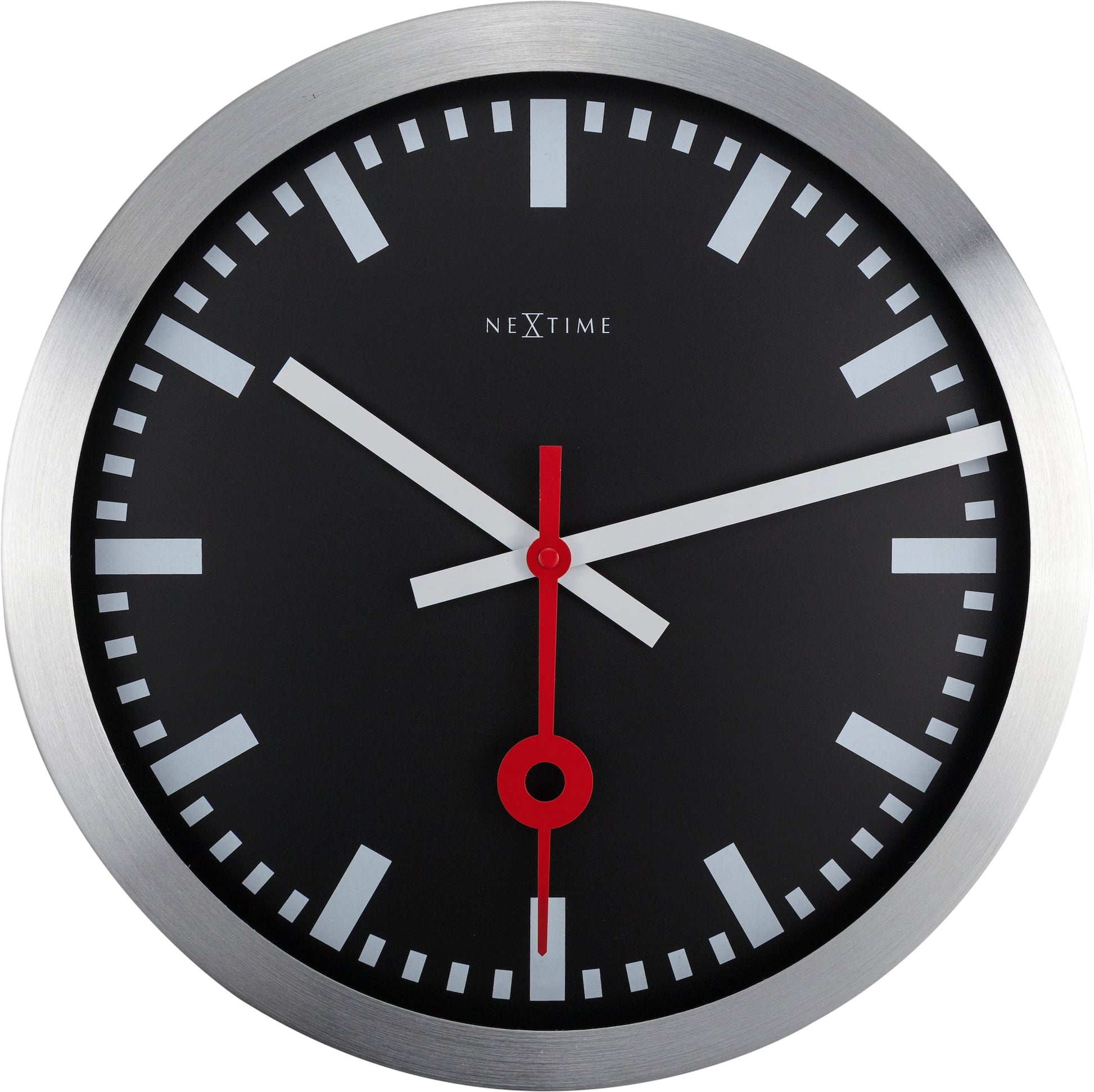 Station Stripe Wall Clock 35cm - TickTockClocks