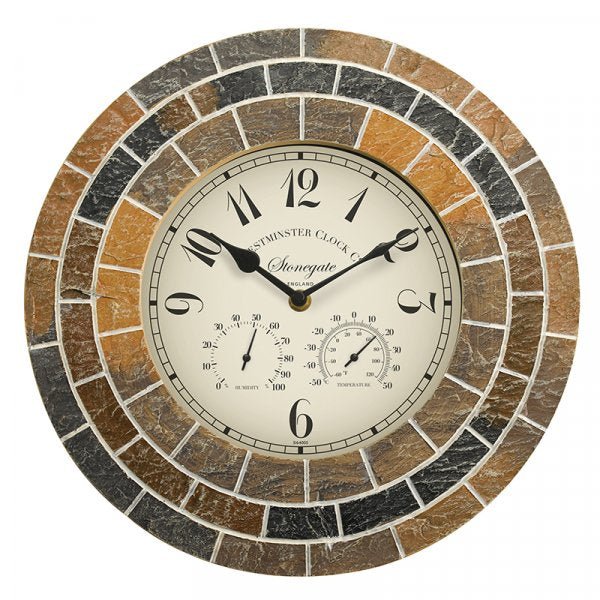 Stonegate Mosaic 34cm - TickTockClocks
