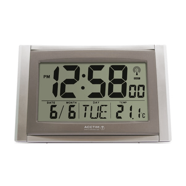 Stratus Digital Wall Clock 27cm - TickTockClocks