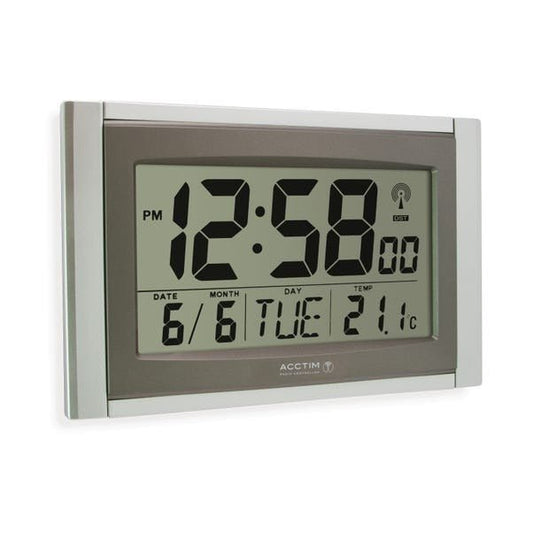 Stratus Digital Wall Clock 27cm - TickTockClocks