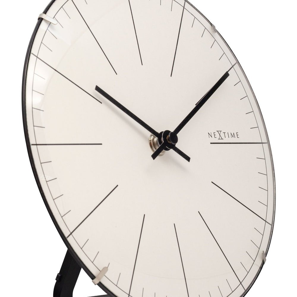 Stripe Mini Dome Wall Clock 20cm - TickTockClocks