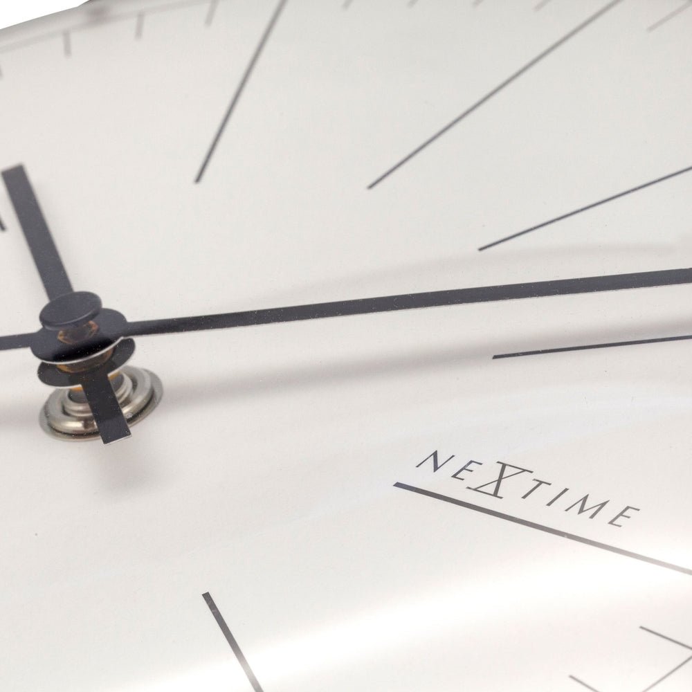 Stripe Mini Dome Wall Clock 20cm - TickTockClocks