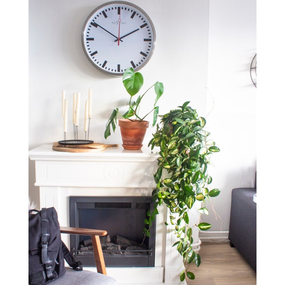 Super Station Numbers Wall Clock 55cm - TickTockClocks