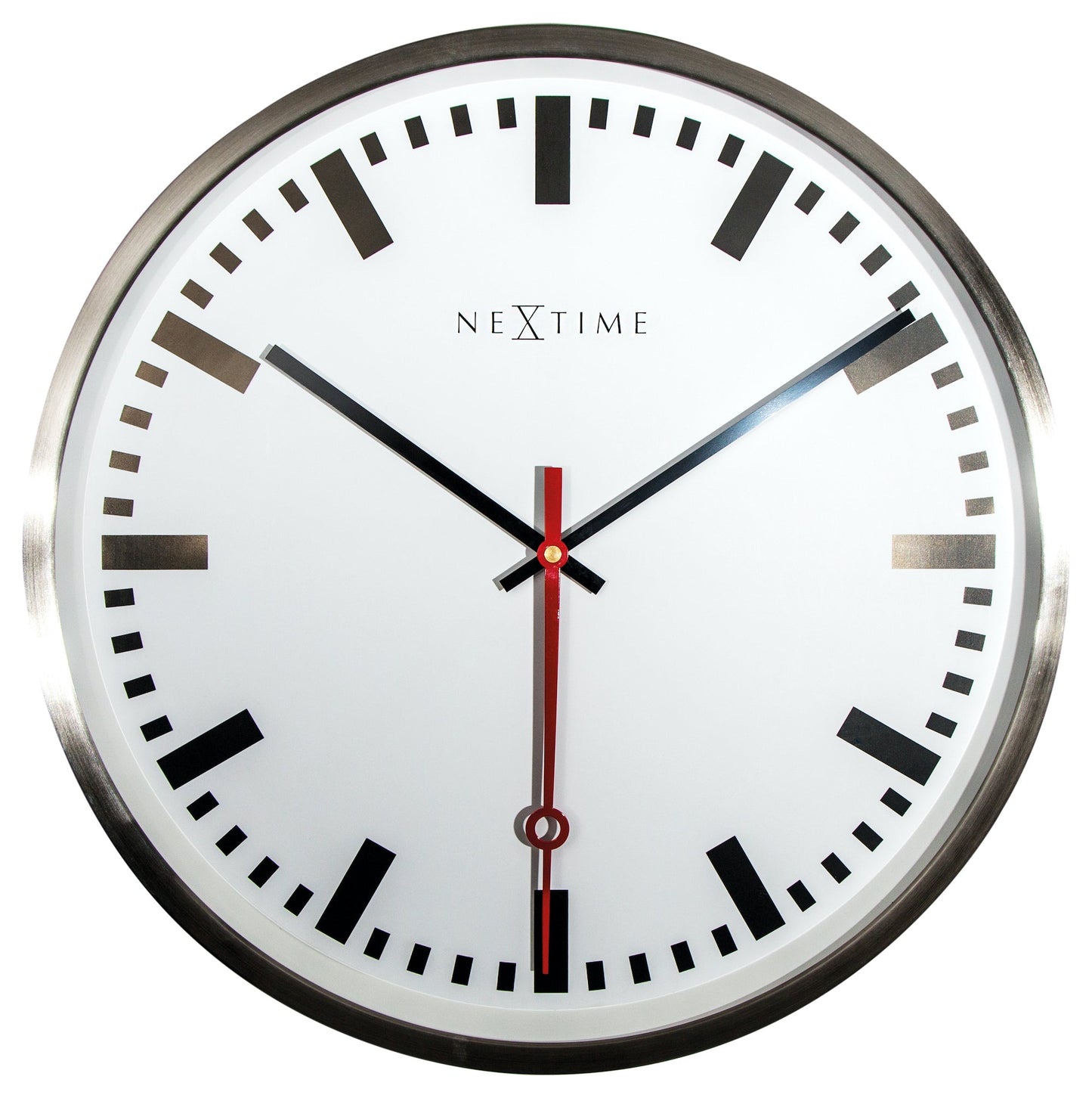 Super Station Numbers Wall Clock 55cm - TickTockClocks