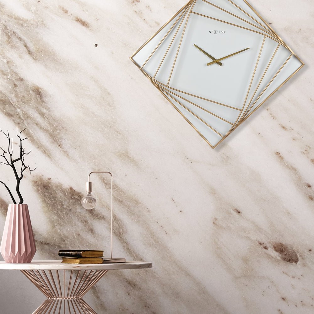 Turning Square Wall Clock 85cm - TickTockClocks