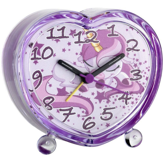 Unicorn Dreams Alarm Clock 10cm - TickTockClocks