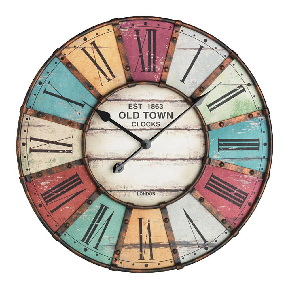 Vintage Wall Clock 60cm - TickTockClocks