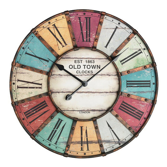 Vintage Wall Clock 60cm - TickTockClocks