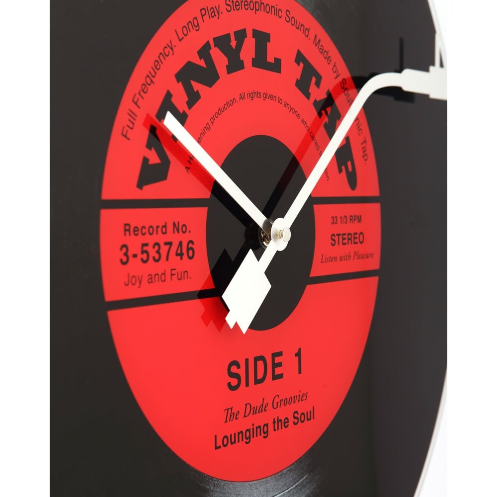 Vinyl Tap Wall Clock 43cm - TickTockClocks