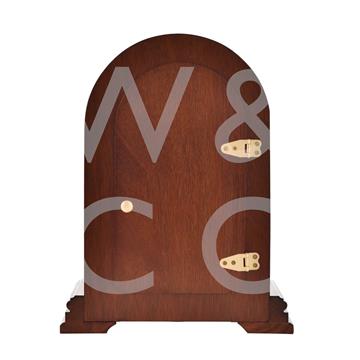 WILLIAM WIDDOP® Wooden Barrister Melody Mantel Clock
