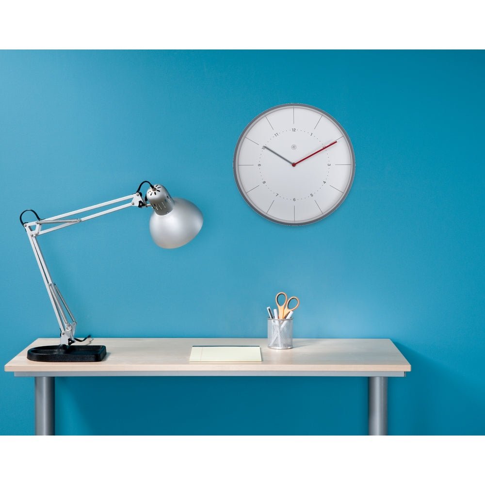 White Chester Wall Clock 40cm - TickTockClocks