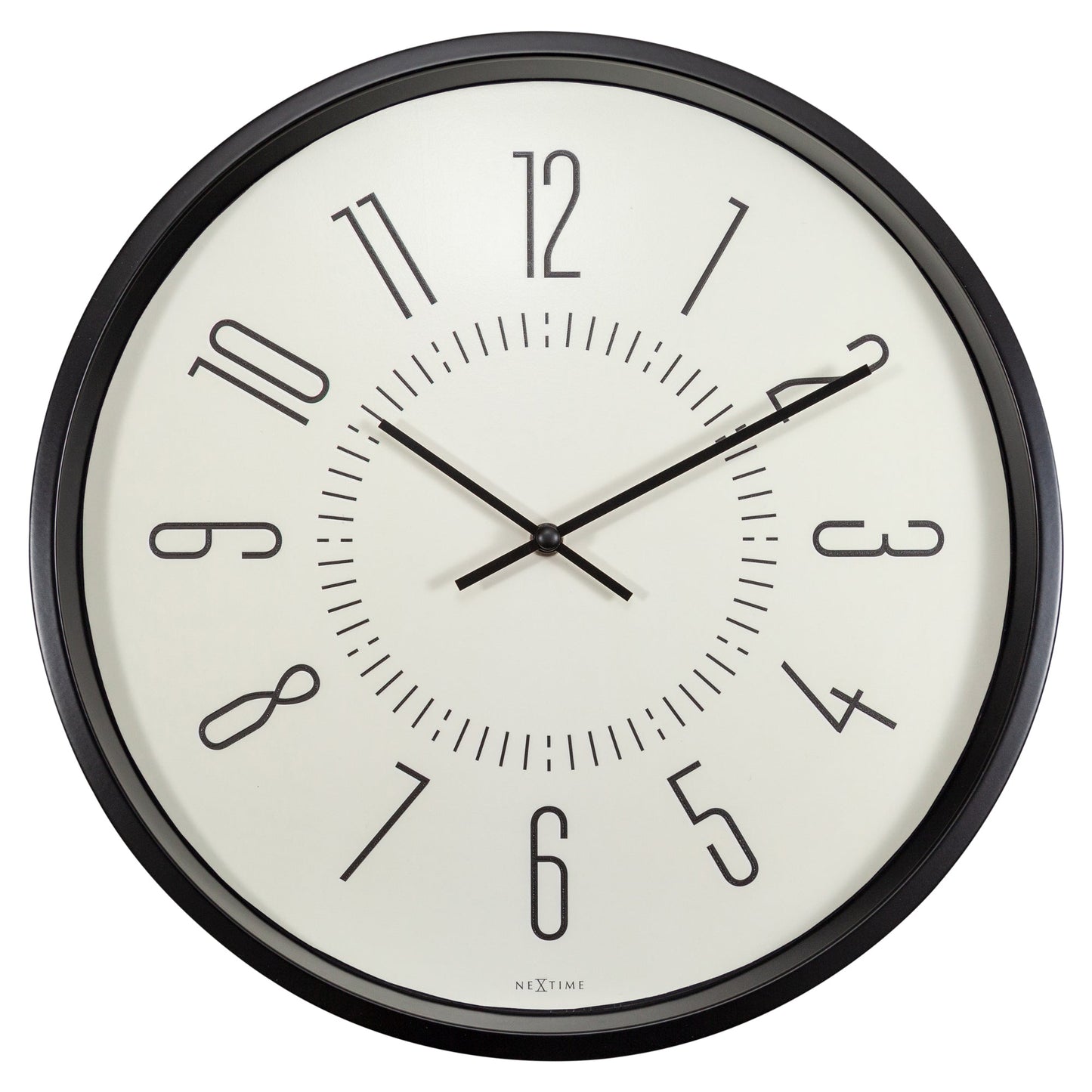 White Luminous Wall Clock 35cm - TickTockClocks