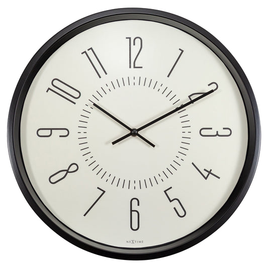 White Luminous Wall Clock 35cm - TickTockClocks
