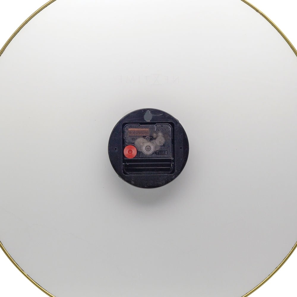 White Marble Wall Clock 40cm - TickTockClocks