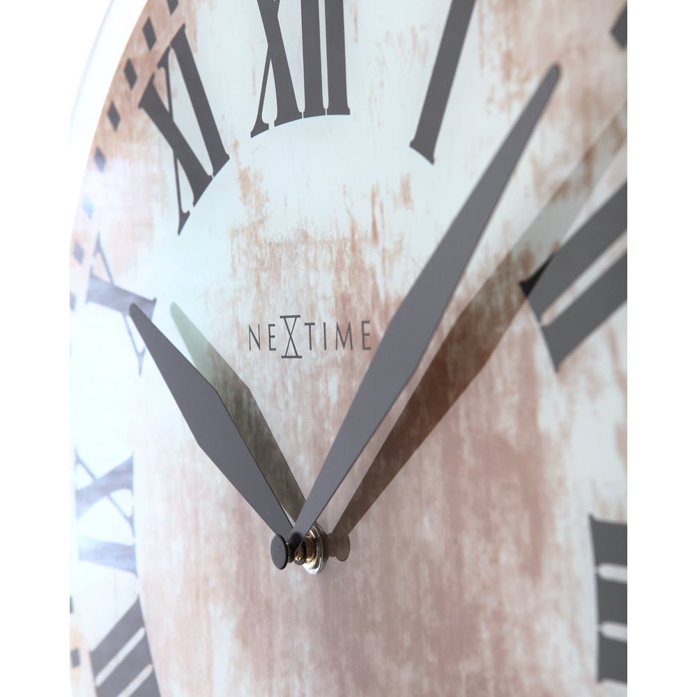 White Romana Wall Clock 43cm - TickTockClocks