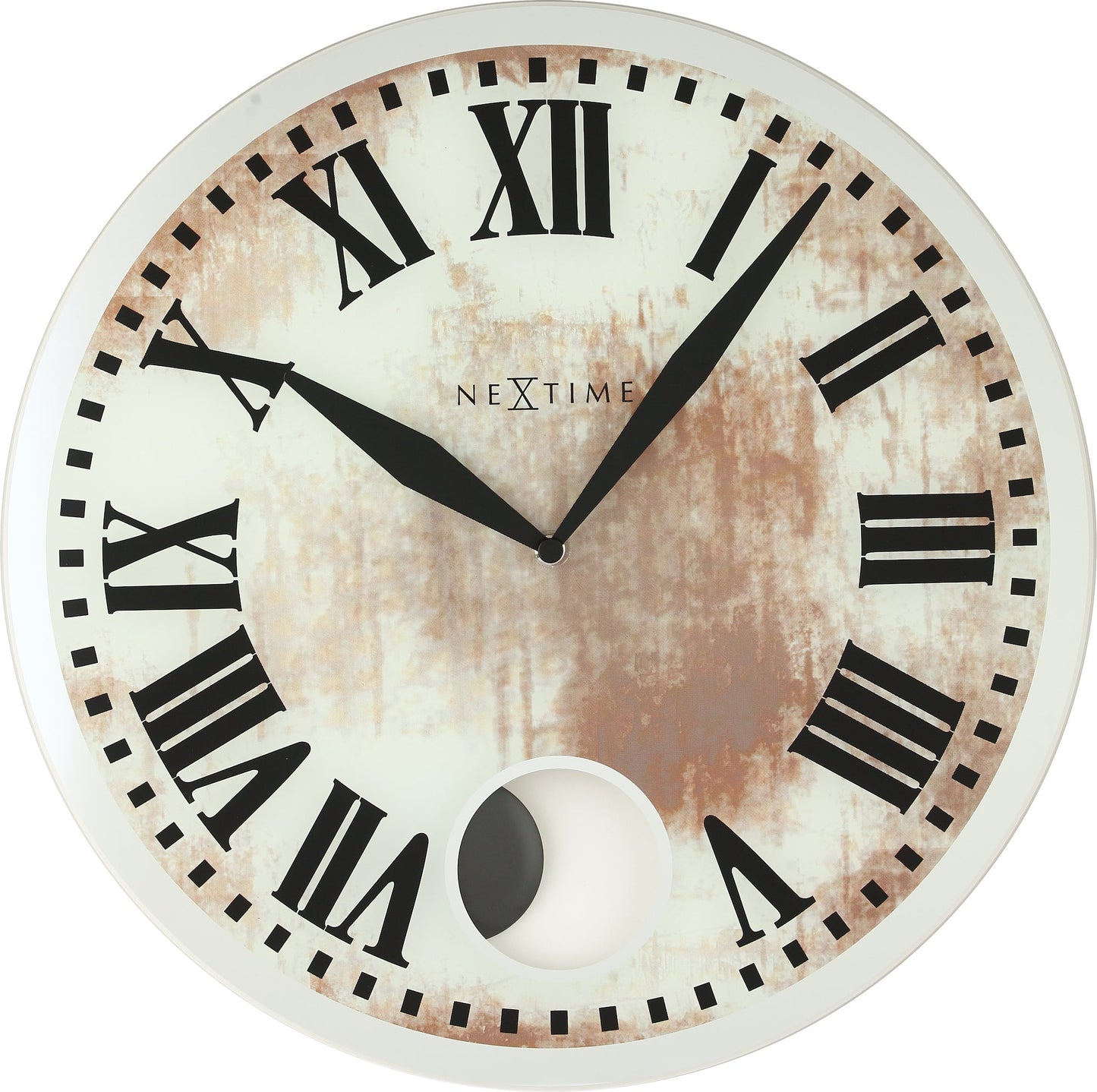 White Romana Wall Clock 43cm - TickTockClocks