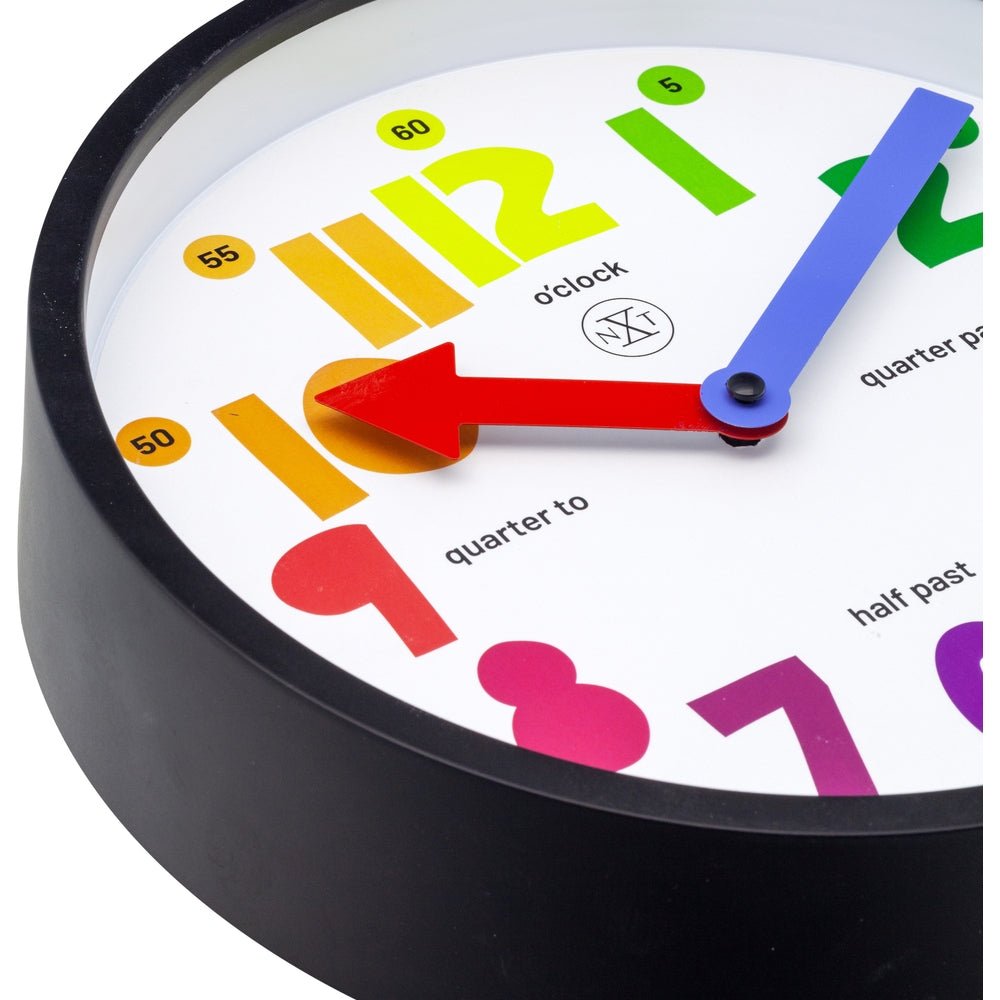 White Sophia Wall Clock 26cm - TickTockClocks