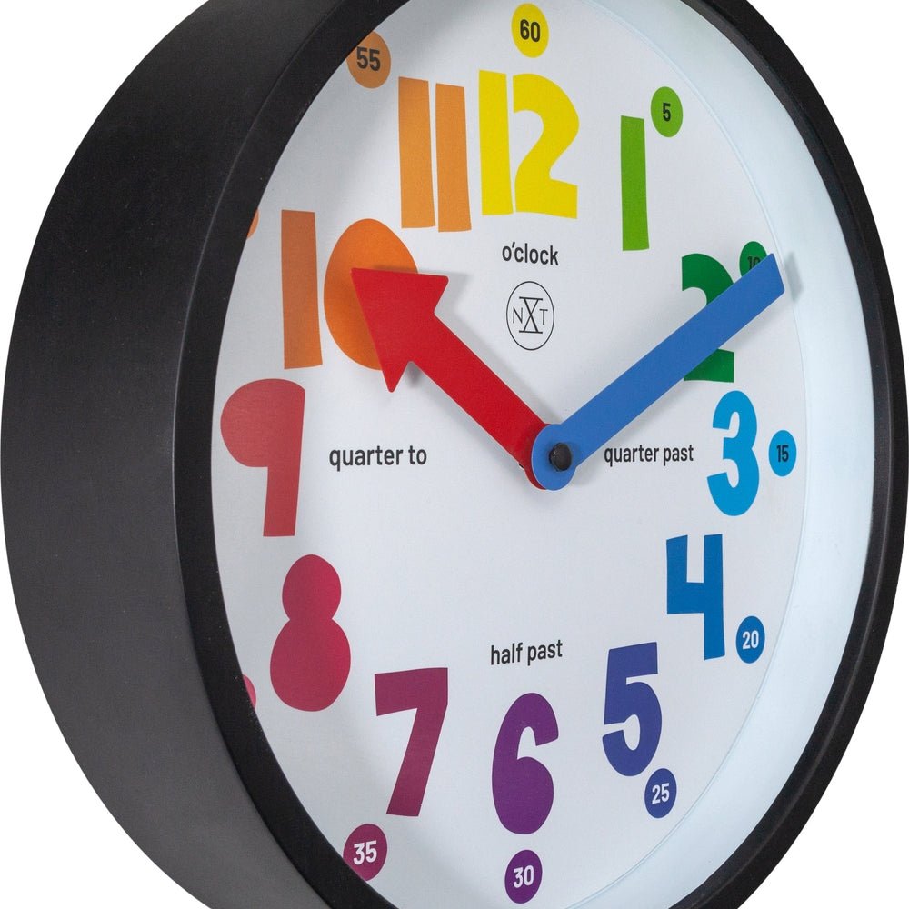 White Sophia Wall Clock 26cm - TickTockClocks