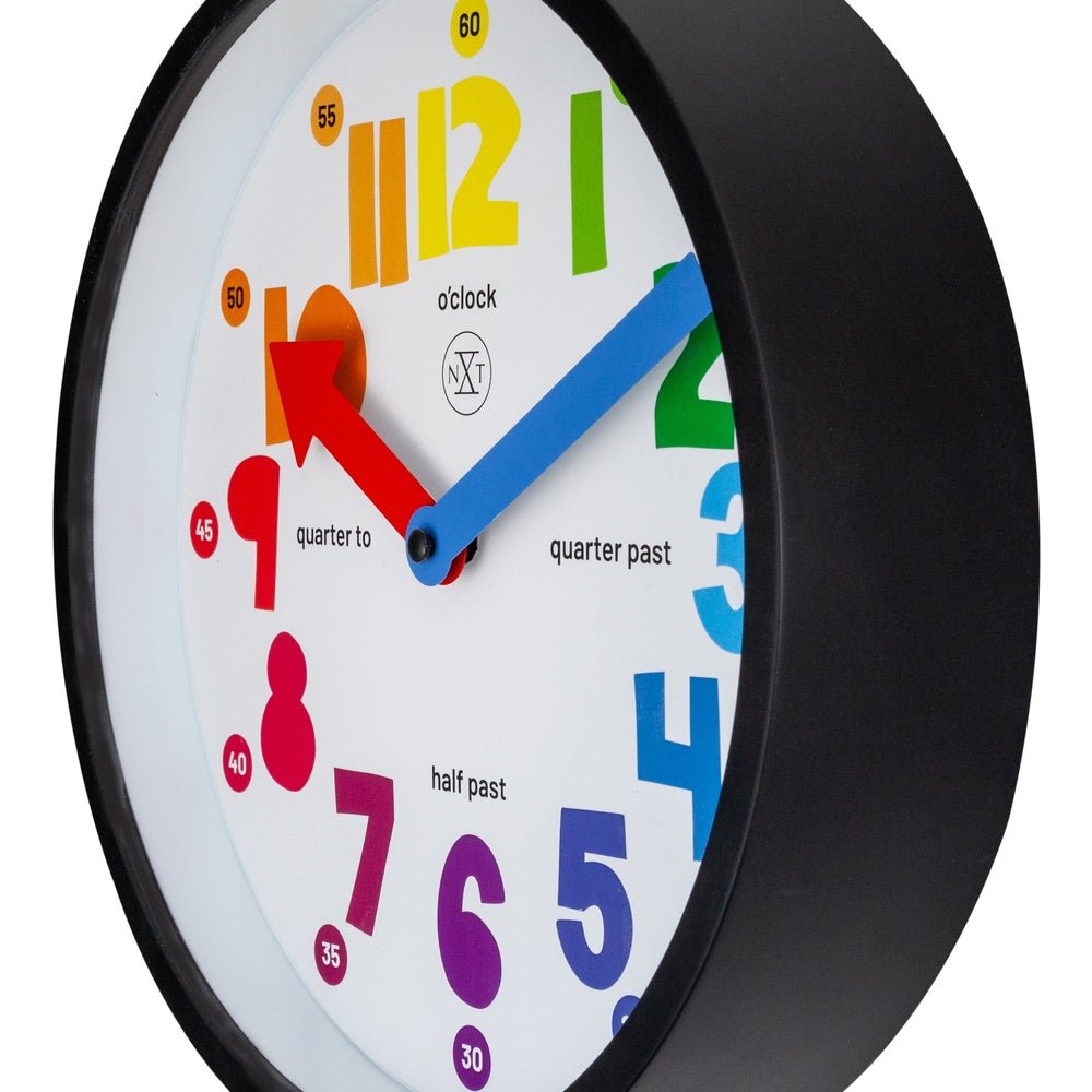 White Sophia Wall Clock 26cm - TickTockClocks