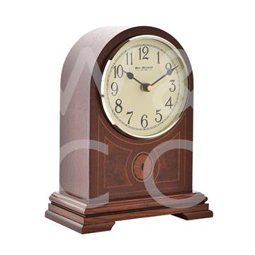 WILLIAM WIDDOP® Wooden Barrister Melody Mantel Clock - TickTockClocks