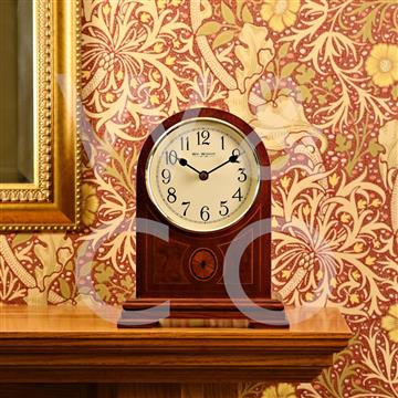 WILLIAM WIDDOP® Wooden Barrister Melody Mantel Clock - TickTockClocks