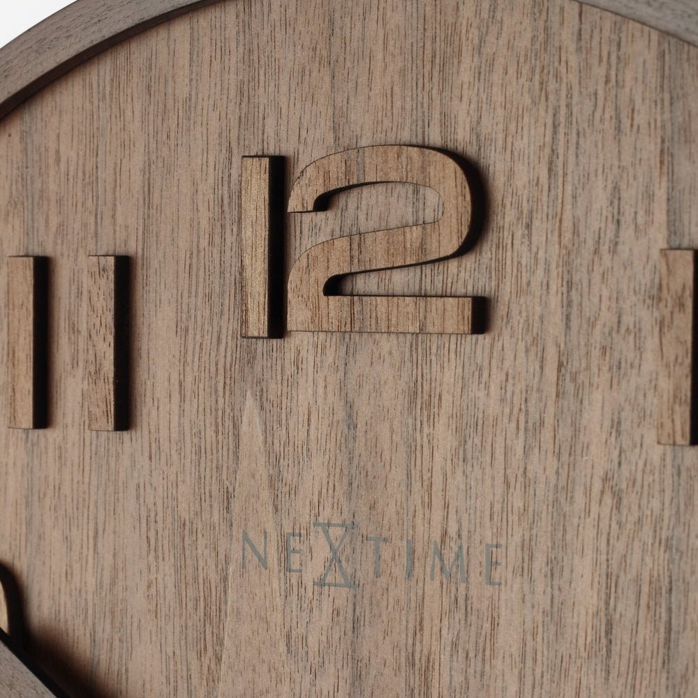 Wood Wood Wall Clock 35cm - TickTockClocks