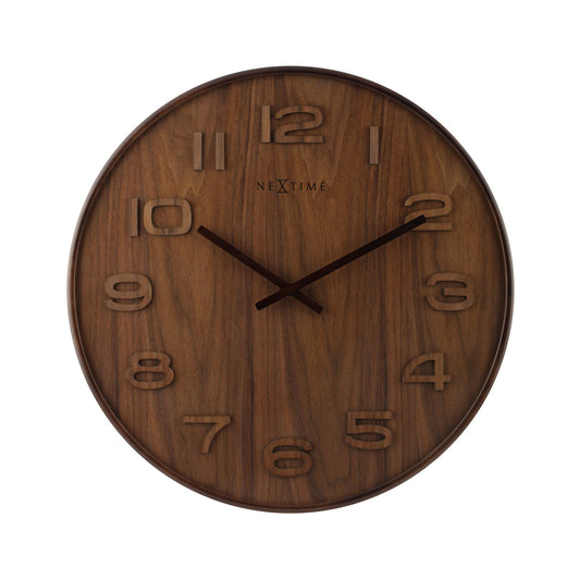 Wood Wood Wall Clock 35cm - TickTockClocks