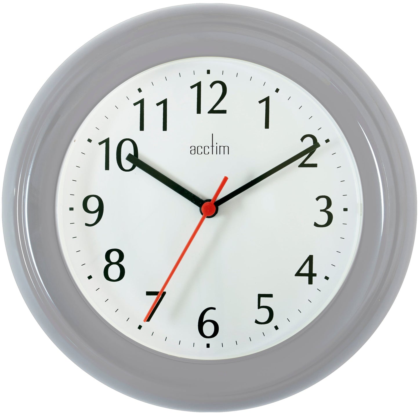 Wycombe Silver Wall Clock 22.5cm - TickTockClocks