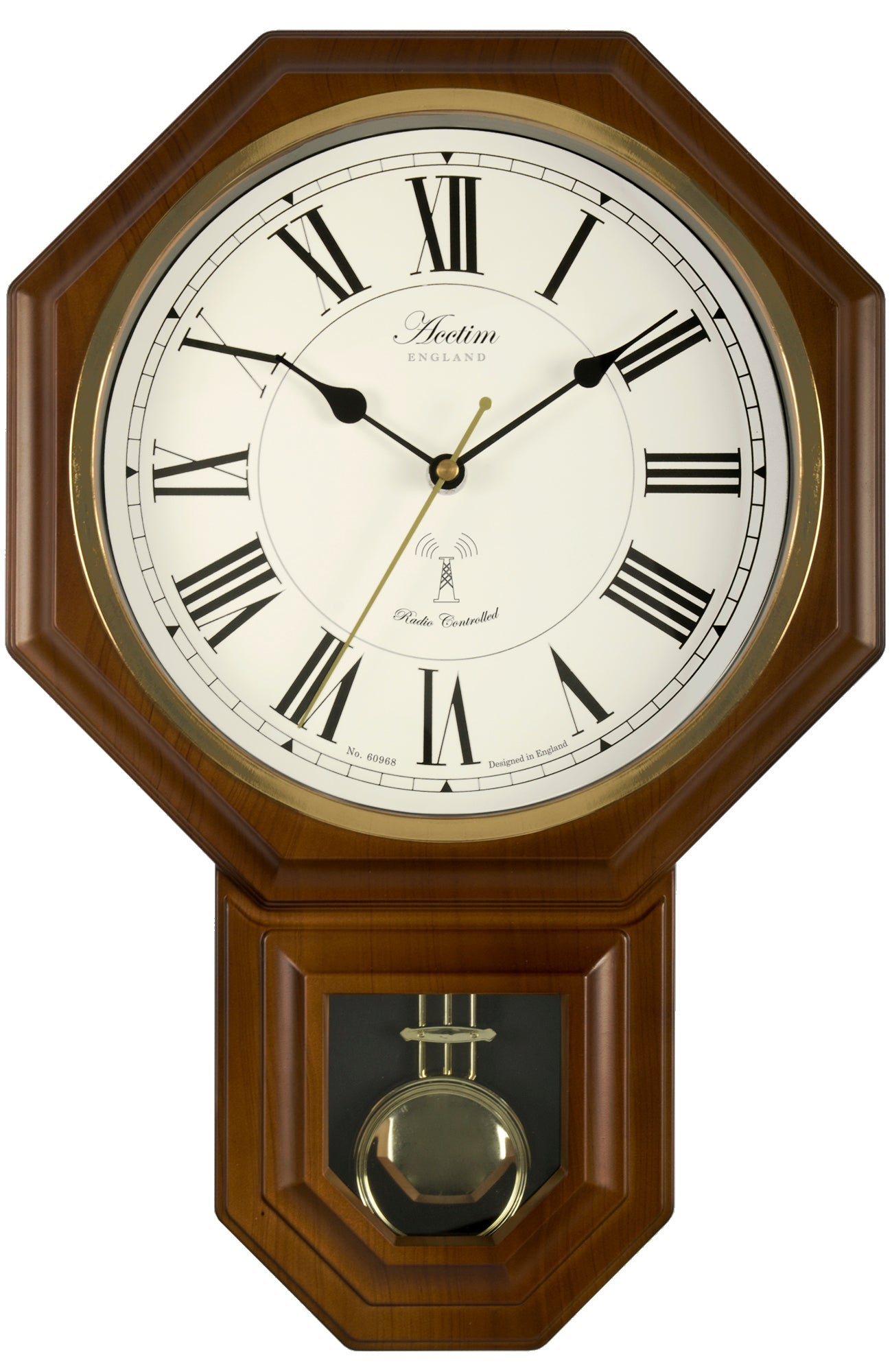 Yarnton Wall Clock Radio controlled - TickTockClocks